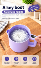 Multifunctional Electric Egg Whisk & Rice Washer – Compact Household Kitchen Mixer & Beater