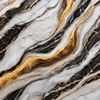 Dark Blue & Golden Abstract Marble Look UV Wall Panels – Self-Adhesive Peel & Stick Tiles (60 cm x 60 cm)