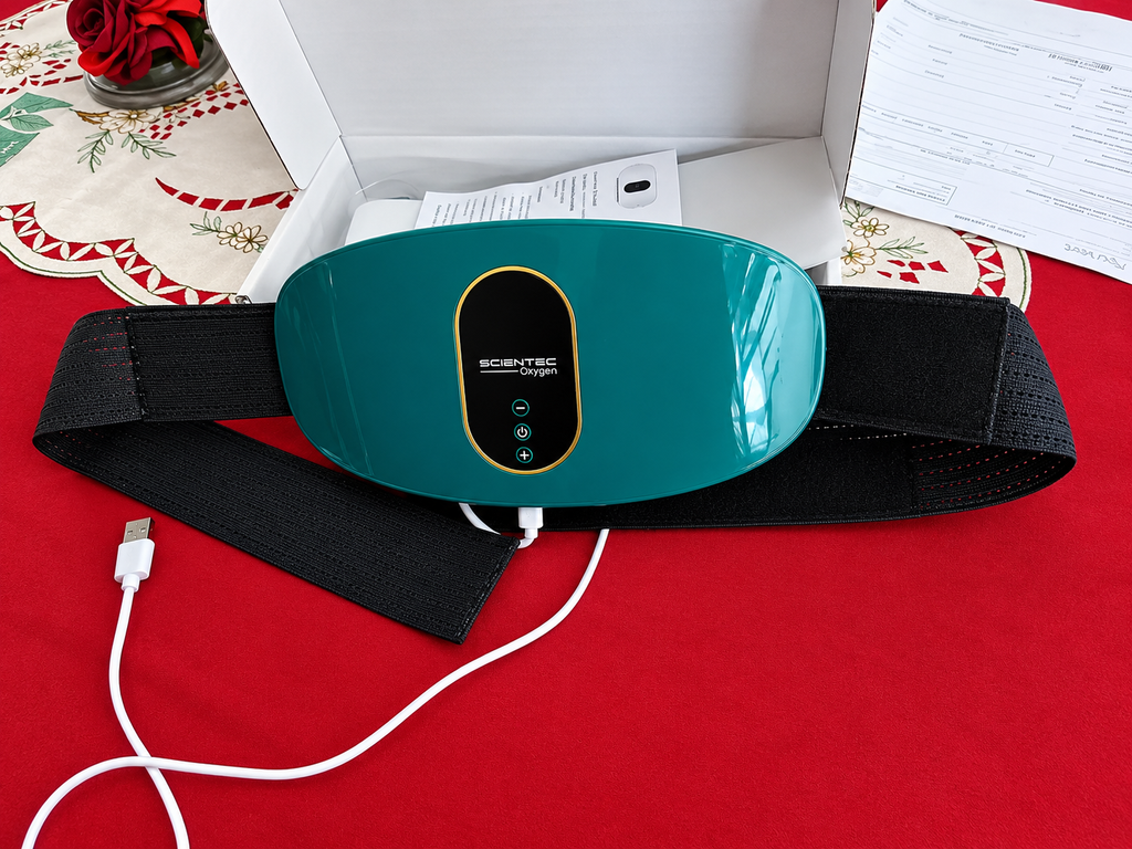 Rechargeable Electric Belly Fat Burner Belt – Vibration Slimming & Anti-Cellulite Waist Massager