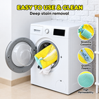 Microfiber Shoe Wash Bag for Washing Machine – Protective Chenille Sneaker Laundry Bag with Zipper & Cushion Padding (Pair)