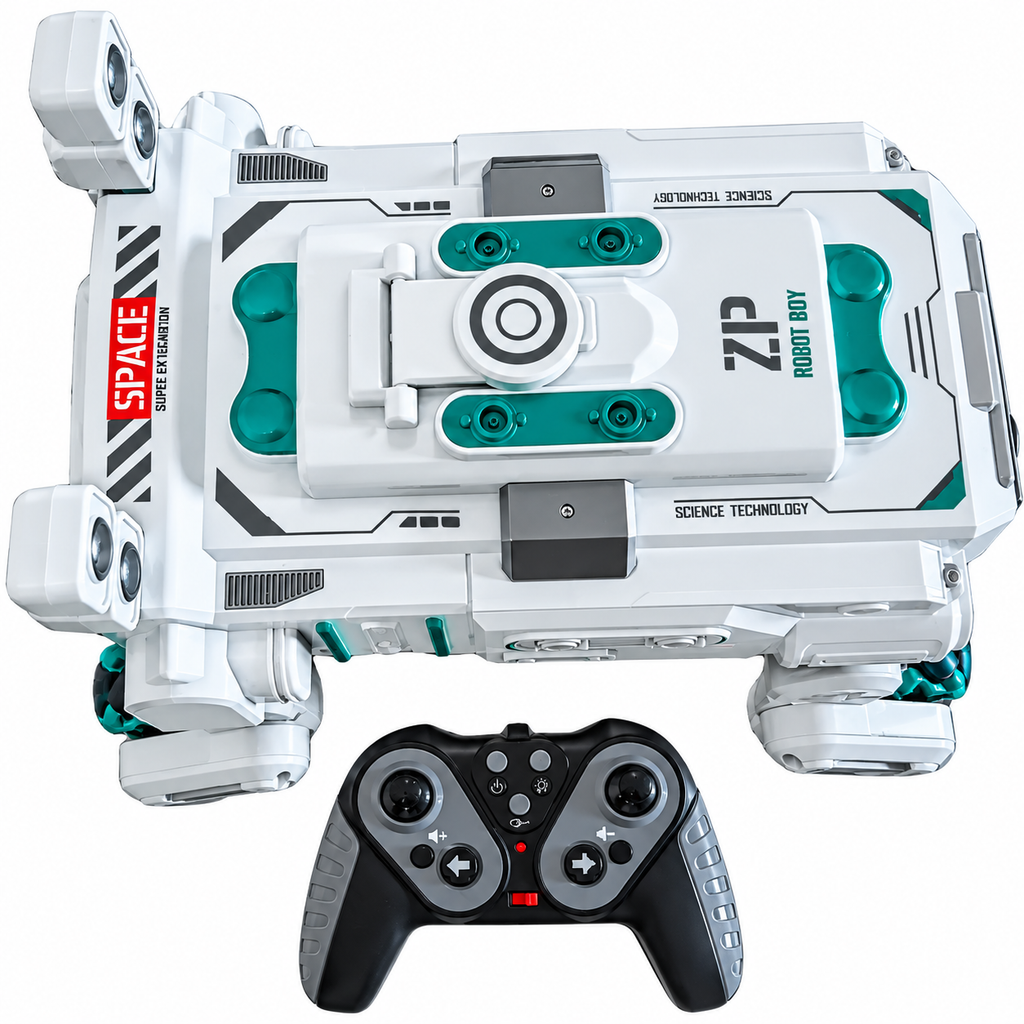 Adroit Lateral LASER 2.4G RC Stunt Robot Toy for Kids – 360° Rotation & Water Bomb Shooting