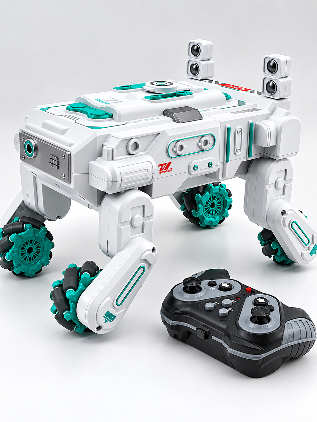 Adroit Lateral LASER 2.4G RC Stunt Robot Toy for Kids – 360° Rotation & Water Bomb Shooting