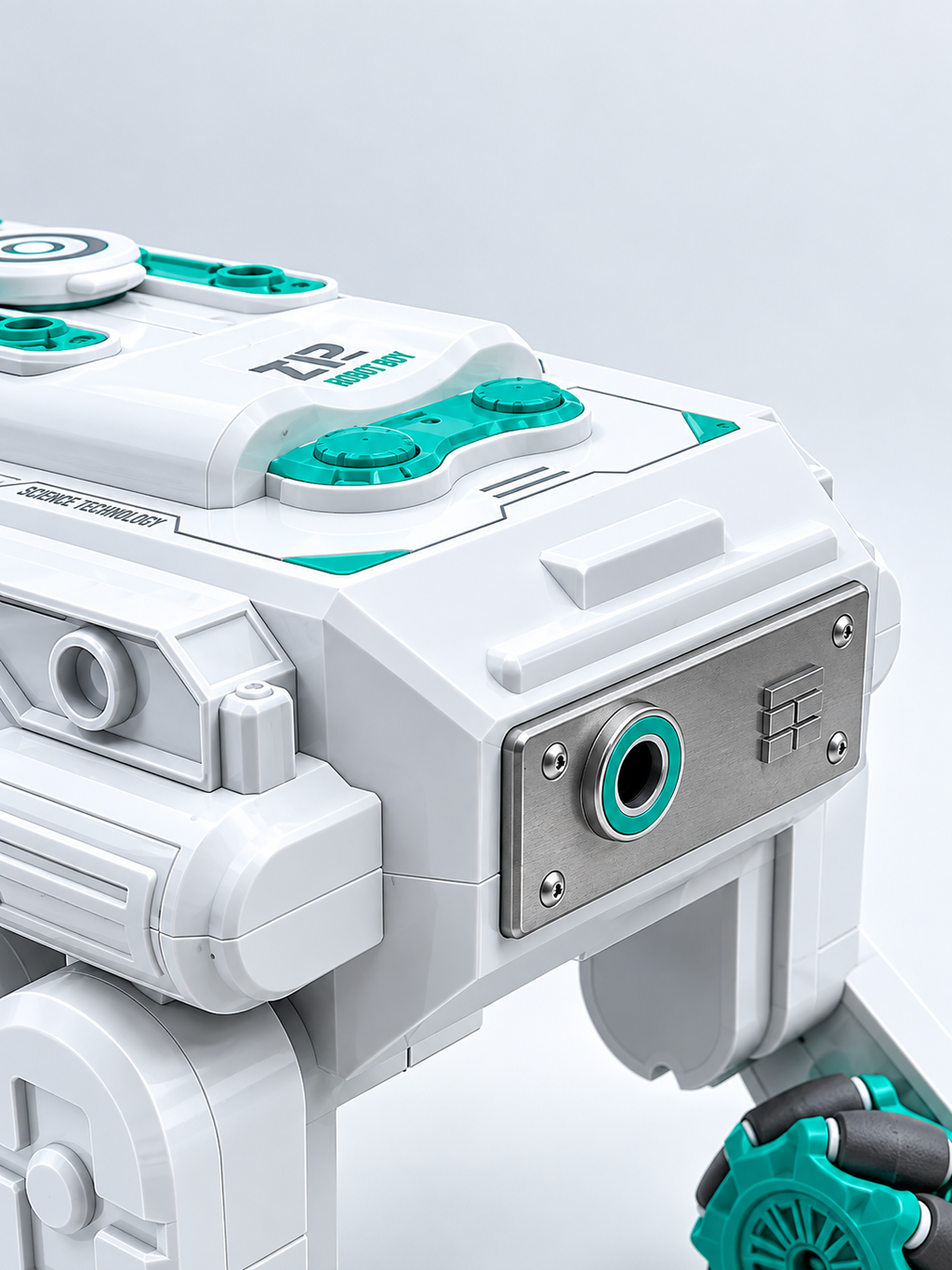 Adroit Lateral LASER 2.4G RC Stunt Robot Toy for Kids – 360° Rotation & Water Bomb Shooting