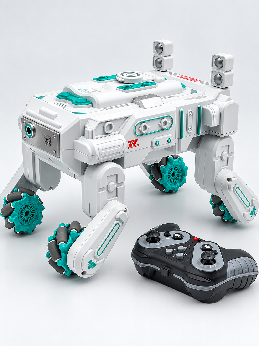 Adroit Lateral LASER 2.4G RC Stunt Robot Toy for Kids – 360° Rotation & Water Bomb Shooting
