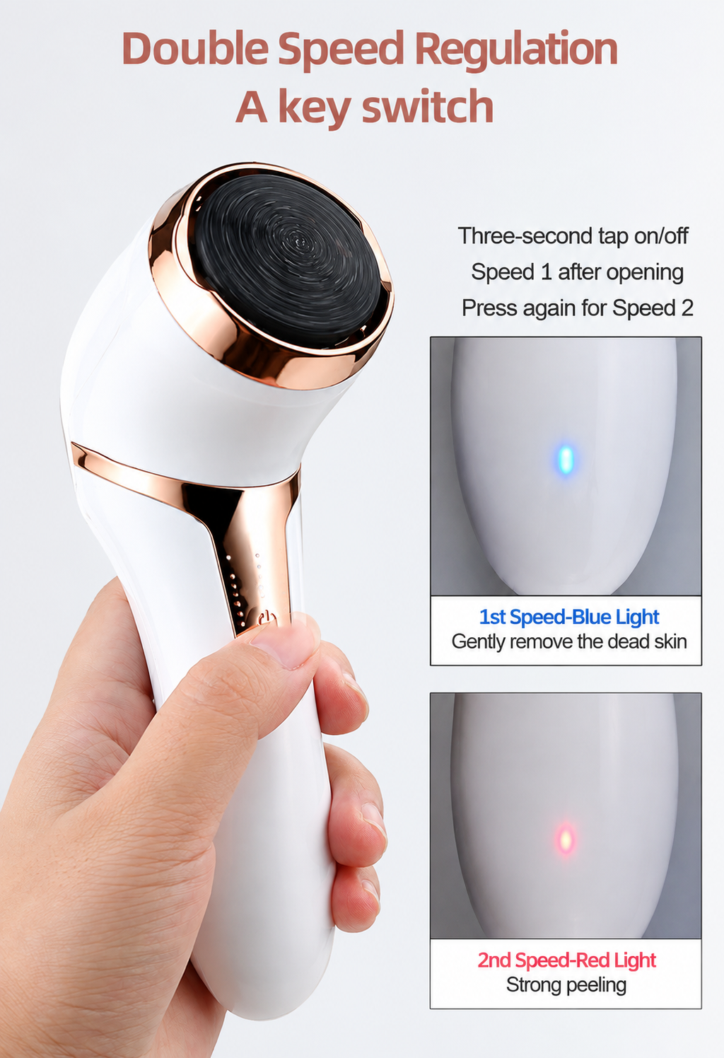Electric Foot Callus Remover & Grinder – Rechargeable Waterproof Pedicure Tool for Dead Skin & Cracked Heels