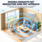 3-in-1 Crescent Moon Air Humidifier Night Lamp with Electric Mosquito Repellent & UV Light