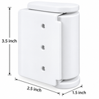Wall-Mounted Retractable Clothesline – 4M Stainless Steel Heavy Duty Invisible Laundry Drying Rope (15kg Load)