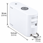 Wall-Mounted Retractable Clothesline – 4M Stainless Steel Heavy Duty Invisible Laundry Drying Rope (15kg Load)