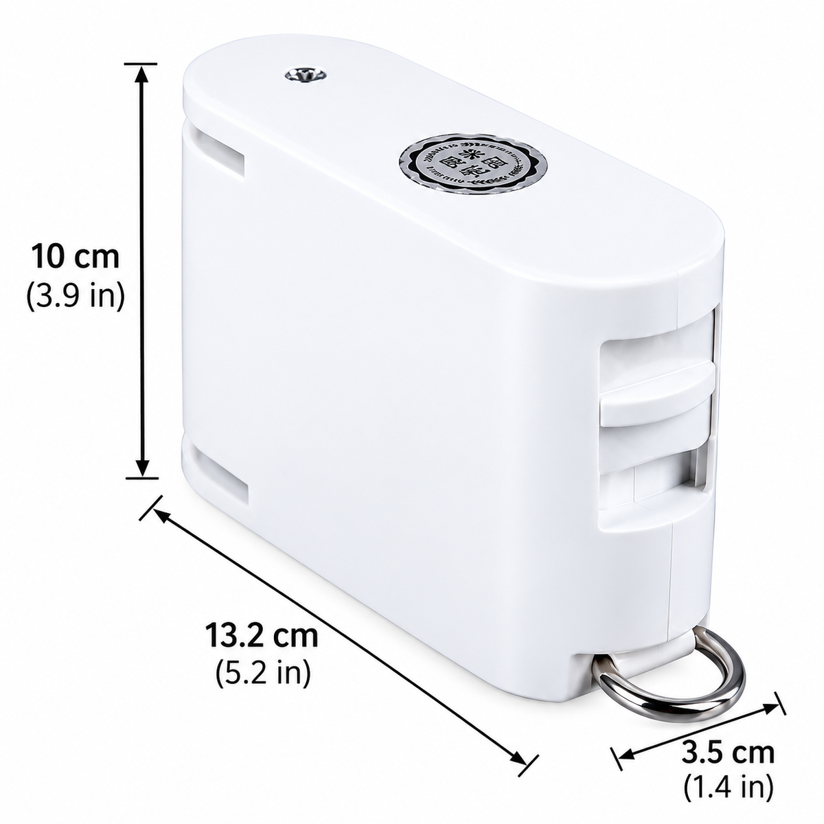 Wall-Mounted Retractable Clothesline – 4M Stainless Steel Heavy Duty Invisible Laundry Drying Rope (15kg Load)