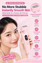 JOYSO™ Rechargeable Multi-functional Electric Lady Shaver with Smart LED Display – Waterproof Wet & Dry Trimmer