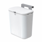 Wall-Mounted Kitchen Trash Bin with Sliding Lid – 9L Hanging Cabinet Door Compost & Waste Can