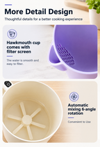 Multifunctional Electric Egg Whisk & Rice Washer – Compact Household Kitchen Mixer & Beater