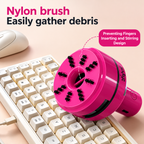 Rechargeable Mini Desk Vacuum Cleaner – Portable Wireless Desktop Dust Sweeper for Keyboard, Table & Office
